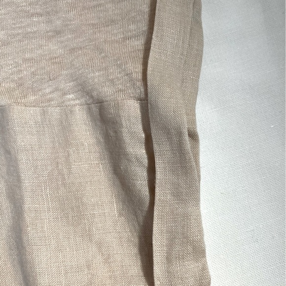 YAYA Women 100% Linen Short Sleeve Top - Picture 3 of 3
